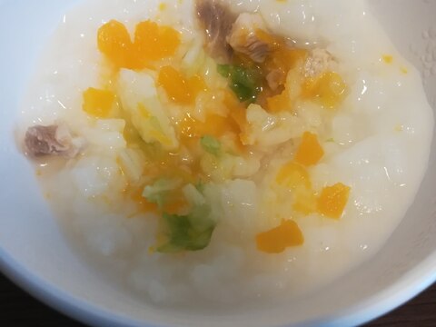 離乳食中期 白菜かぼちゃと鳥もも肉の雑炊 レシピ 作り方 By もん1223 楽天レシピ 離乳食中期 白菜かぼちゃと鳥もも肉の雑炊 レシピ 作り方 By もん1223 楽天レシピ